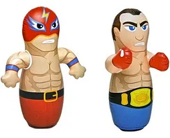 НАДУВНАЯ ИГРУШКА-НЕВАЛЯШКА "БОКСЕР" И "БОРЕЦ" 2 ВИДА, ОТ 3 ЛЕТ, 44672