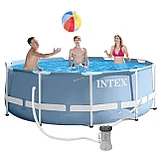 Каркасный бассейн Intex 26706 305 x 99 см (фильтр+насос+лестница), фото 3