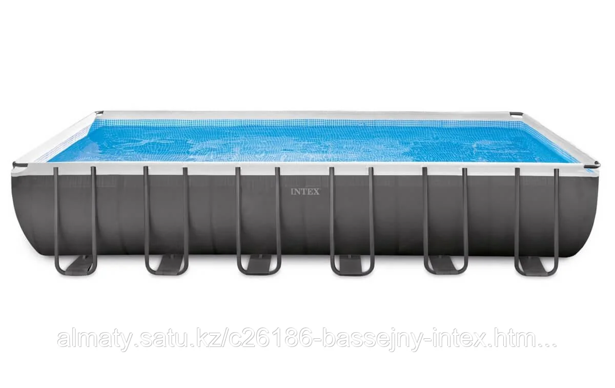 Каркасный бассейн Rectangular Ultra Frame 7,32х3,66х1,32м Intex+песч.фильтр 7900 л/ч