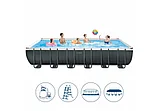 Каркасный бассейн Rectangular Ultra Frame 7,32х3,66х1,32м Intex+песч.фильтр 7900 л/ч, фото 3
