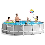 Сборный каркасный бассейн Intex Prism Frame 427*107 см, фото 3