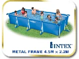 Бассейн каркасный Intex 450*220*84 см + фильтр, 28274, фото 4