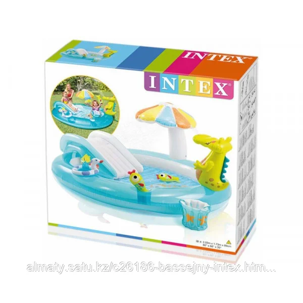 Игровой центр 201х170х84 см "Крокодильчик", 57165