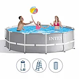 Intex 26716, каркасный бассейн 366 x 99 см Prism Frame Pool, фото 4