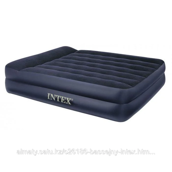 INTEX надувной матрац со встроенным насосом152*203*42 см, 64124