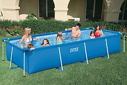 Каркасный бассейн Intex  450 см. х 220 см. х 84 см, 28273