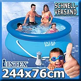 Надувной бассейн Intex Easy Set Pool  (244 x 76 см.), 28110, фото 4