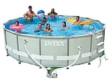 Каркасный сборный бассейн Intex Ultra Frame Pool.  488 х 122 см., фото 6