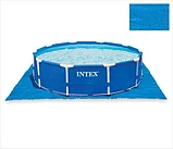 Каркасный сборный бассейн Intex Metal Frame Pool. 305 х 76 см. с фильтром, 28202, фото 6