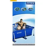 Каркасный сборный бассейн Intex Rectangular Frame Pool  300 х 200 х 75 см, 28272, фото 6