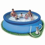 Надувной бассейн Intex Easy Set Pool. 366 х 91 см. с фильтром , фото 5