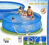Надувной бассейн Intex Easy Set Pool. 366 х 91 см. с фильтром , фото 6
