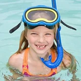 Набор маска с трубкой Adventurer для детей 3-10 лет Intex , фото 5