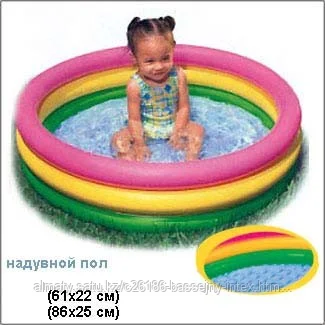 Надувной детский бассейн Intex (61х22 см.)