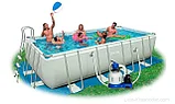 Каркасный сборный бассейн Intex Ultra Frame Pool. 549 х 274 х 132 см.( песочный фильт), фото 3