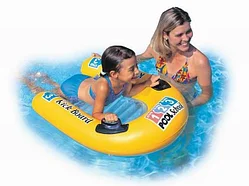Плот надувной детский с ручками intex  (81х76x4,5 см.)