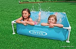 Детский каркасный бассейн Intex Mini Frame Pool (122 см на 122 см на 30 см.), фото 5