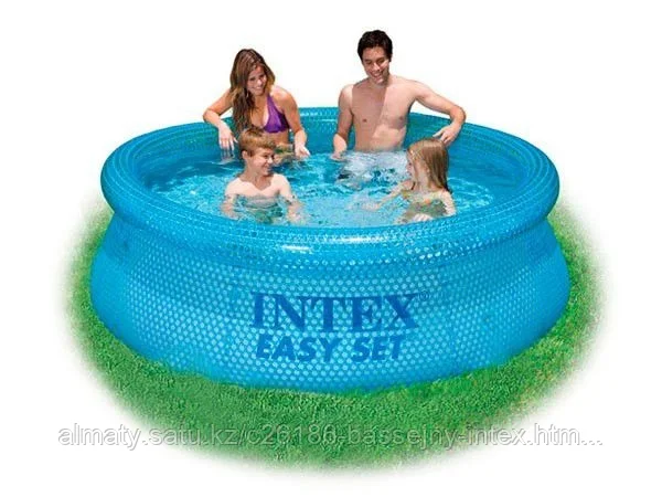 Надувной бассейн Intex Clearview Easy Set Pool. (244 х 76 см.)