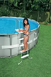 Каркасный прямоугольный бассейн  Intex Ultra Frame Pool. 549 х 274 х 132 см.( песочный фильт), фото 7