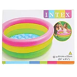 Надувной бассейн "Радуга 61" INTEX, 57107, фото 4