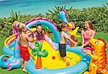 Надувной водный игровой центр INTEX Диноленд, 57135, фото 3