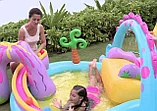 Надувной водный игровой центр INTEX Диноленд, 57135, фото 4