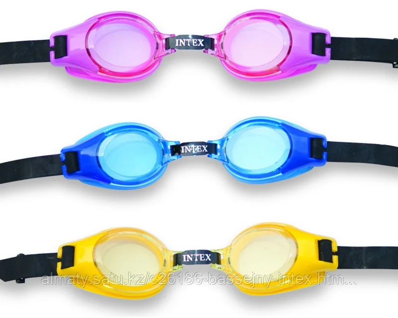 Очки для плаванья детские Intex Junior Goggles, 3-8 лет 55601