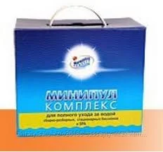 Минипул комплекс 5,5кг короб., набор химии 5 в 1 для полного ухода