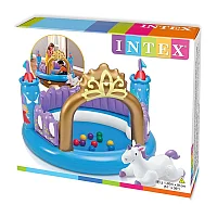 Детский надувной игровой центр Intex  "Магический замок"