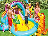 Intex Игровой центр бас. с горкой Dinoland 333х229х112см, до 81кг, от 3 лет, 57135, фото 3