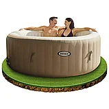 Intex СПА-бассейн Bubble Massage 165/216х71см, круглый с круговым пузырьковым массажем, фото 2