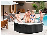 Intex СПА-бассейн Jet and Bubble Deluxe 168/218х71см,восьмигр, гидромас+пузыр,хлорогенератор, фото 3