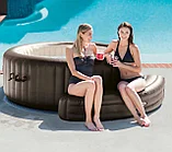 Intex Надувная скамья 193х69х34см, для СПА бассейнов Intex, темн.коричневый, фото 3