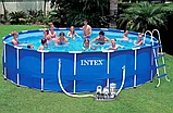 Каркасный бассейн Intex 549х122см Metal Frame Pool, фото 7