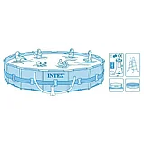 Каркасный бассейн Intex 549х122см Metal Frame Pool, фото 10