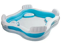 Надувной бассейн "Изогнутый квадрат" Family Lounge Pool Intex