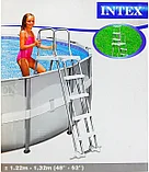 Лестница для бассейнов 132см Intex, фото 8