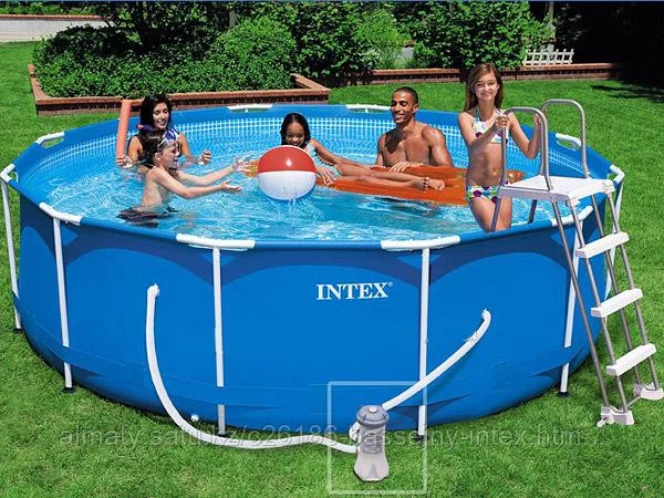 Каркасный бассейн Metal Frame 3,66х0,99 м Intex с фильтром
